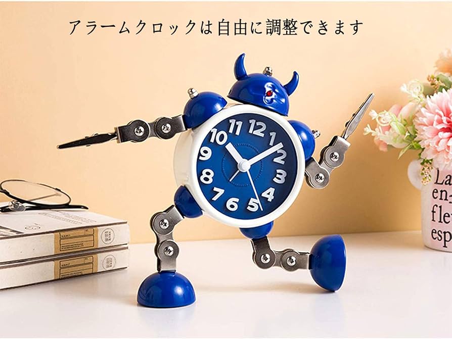 Amazon.co.jp: 1個 ロボット アラームクロック 目覚まし時計 スヌーズ Amazon.co.jp: 1個 ロボット アラームクロック 目覚まし時計 スヌーズ
